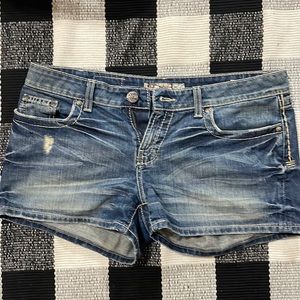 BKE denim shorts